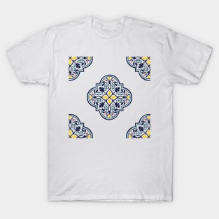 Retro color Portuguee tile T-Shirt